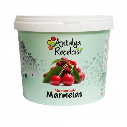 Antalya Reçelcisi Vişne Marmelatı 5 kg.