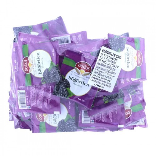 Doğuş Böğürtlen Çayı 1,35 gr 100lü Doğuş Böğürtlen Çayı 1,35 gr 100lü