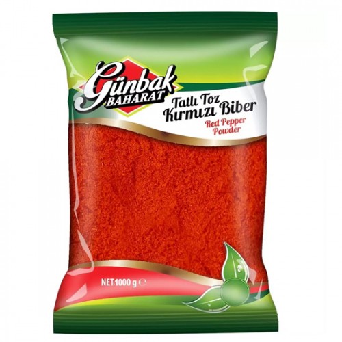 Günbak Tatlı Toz Biber 1 Kg