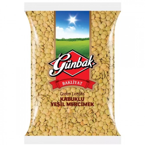 Günbak Yeşil Mercimek 5 kg