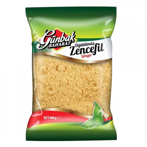 Günbak Zencefil Öğütülmüş 1 Kg