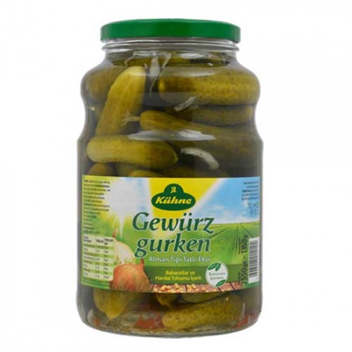 Kühne Gewurzgurken Turşu 2550 gr