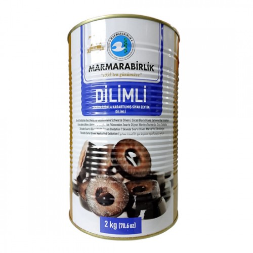 Marmarabirlik Dilimli Siyah Zeytin 4 kg