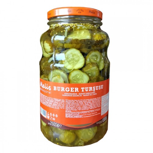 Melis Burger Dilimli Turşu 2650 Gr.