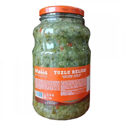 Melis Tuzlu Relish Turşusu 2850 Gr.