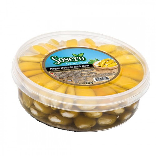 Sosero Peynir Dolgulu Jalapeno Biber 2 kg