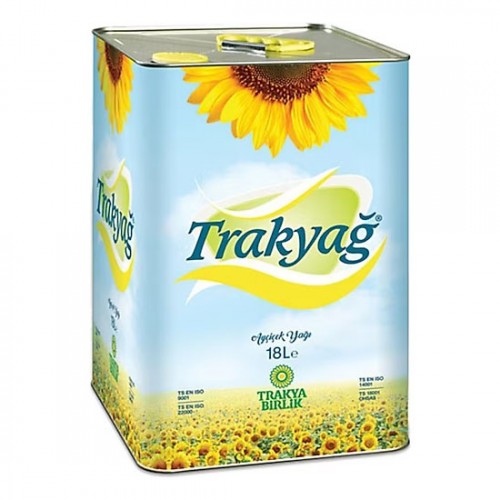 Trakyağ Ayçiçek Yağı 18 lt
