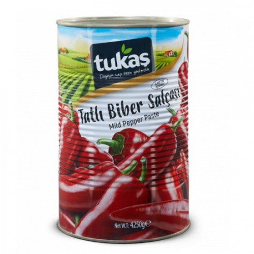 Tukaş Tatlı Biber Salçası Konserve 4,25 kg.