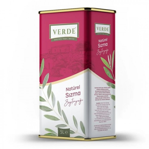 Verde Naturel Sızma Zeytinyağı 5 lt.