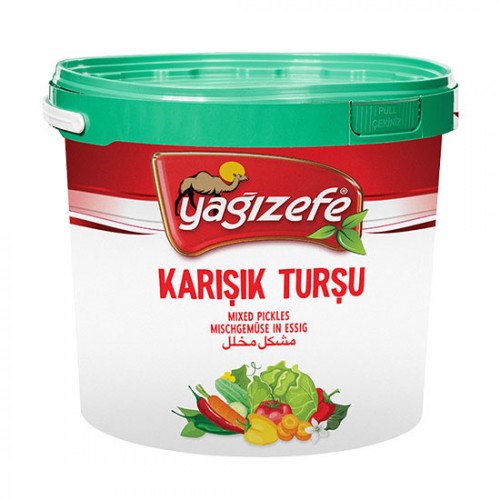 Yağızefe Türlü Karışık Turşu Pet 18 lt
