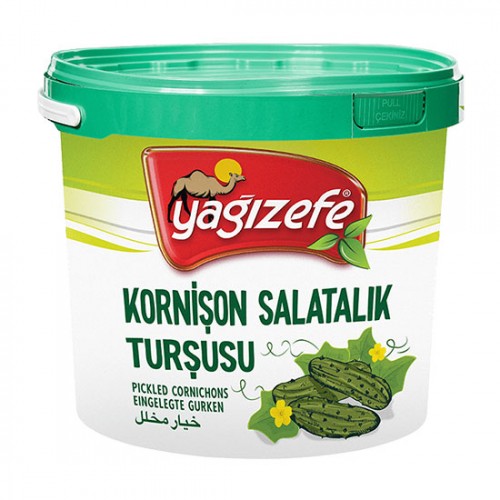 Yağızefe Kornişon No:1 Turşu Kova 18 lt