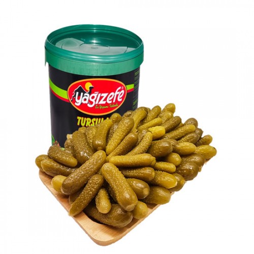 Yağızefe Kornişon No:2 Turşu Kova 9 kg.